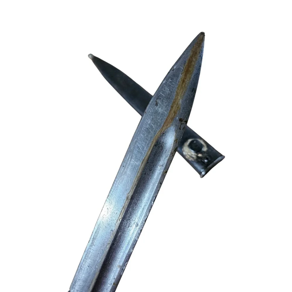 Rare Original Antique 1898 Bayonet Persian Military Sword With Scabbard Vintage